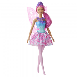 Imagem da oferta Boneca Barbie Dreamtopia Fada Cabelo Lilás - Mattel