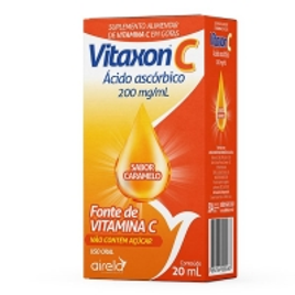 Imagem da oferta Vitamina C - Vitaxon C Gts 20ml