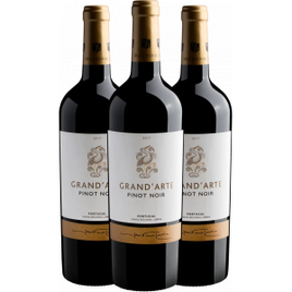 Imagem da oferta Kit 3 Grand'Arte Pinot Noir Vinho Regional Lisboa 2017
