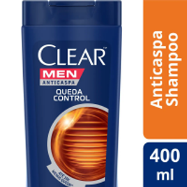 Imagem da oferta Shampoo Clear Men Queda Control 400ml