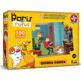 Imagem da oferta Quebra-Cabeça Bóris e Rufus 100 Peças - Estrela