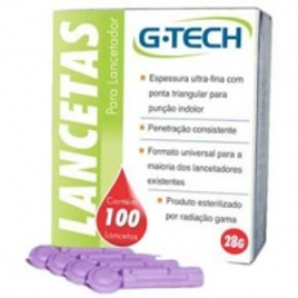 Imagem da oferta Lancetas para Lancetador G-Tech 28g LAN2810G