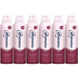 Imagem da oferta Desodorante Monange Antitranspirante Aerosol Feminino Hidratação Intensiva 150ml - 6 Unidades