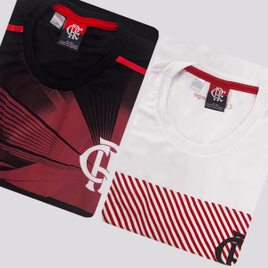 Imagem da oferta Kit de 2 Camisas Flamengo Graphic