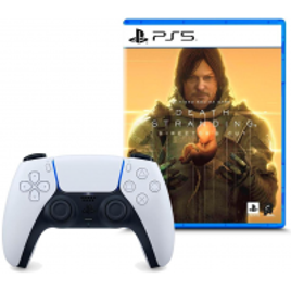 Imagem da oferta Controle Sem fio PS5 DualSense + Jogo Death Stranding: Versão do Diretor PS5