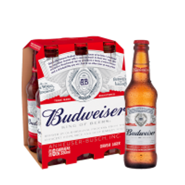 Imagem da oferta Cerveja Budweiser 330ml Pack (6 Unidades)