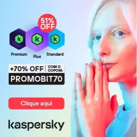 Imagem da oferta VPN Kaspersky Plus com 70% de Desconto no Plano Avançado