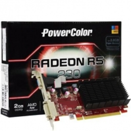 Imagem da oferta Placa de Vídeo PowerColor Red Dragon AMD Radeon R5 230 2GB DDR3 - AXR5 230 2GBK3-HE