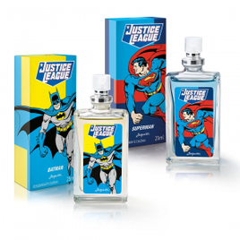 Kit Desodorantes Justice League Batman e Superman 2x25ml - Jequiti