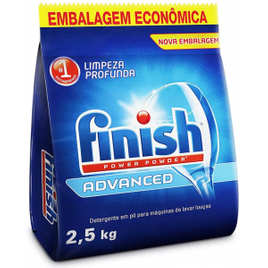 Imagem da oferta Detergente em Pó Para Lava Louças Finish Advanced 2,5kg
