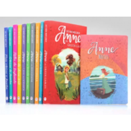 Imagem da oferta Kit 10 Livros Anne de Green Gables + Bloco de Anotações - Lucy Maud Montgomery