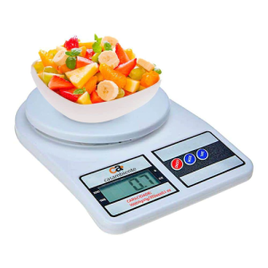 Imagem da oferta Balança Digital de Cozinha 10kg Branca - Casambiente