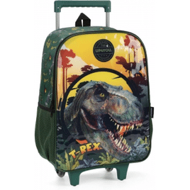 Imagem da oferta Mochila Escolar Infantil com Rodinha Up4you Dinossauro Luxcel