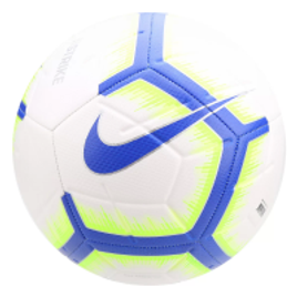 Imagem da oferta Bola de Futebol Campo Réplica Brasil CBF Nike Strike - Branco e Azul