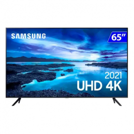 Smart TV Samsung LED 65 4K Wi-Fi Tizen Crystal 65AU7700
