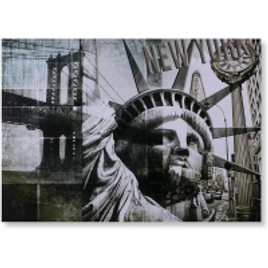 Imagem da oferta Quadro Liberty New York Etna Preto/branco | Frete Grátis - Prime