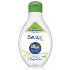 Álcool Gel 70% Antibacteriano Bactex - 400ml