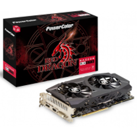 Imagem da oferta Placa de Vídeo PowerColor Radeon RX 590 Red Dragon Dual, 8GB GDDR5, 256Bit, AXRX-590-8GBD5-DHD