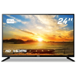 Imagem da oferta TV Mon LED 24" HQ HD Conversor Digital HDMI USB - Hqtv24
