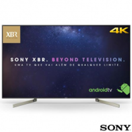 Imagem da oferta Smart TV LED 4K 65" Sony XBR-65X905F 4 HDMI 3 USB Android TV Wi-Fi Bluetooth 120Hz