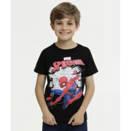 Imagem da oferta Seleção de Camisetas Infantil Manga Curta Marvel