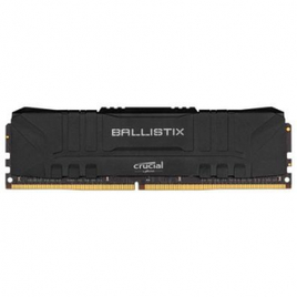 Memória RAM Crucial Ballistix 8GB DDR4 2666 Mhz CL16 UDIMM Preto - BL8G26C16U4B