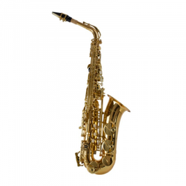 Imagem da oferta Saxofone Alto Shelter SGFT6430L Laqueado Dourado Afinação Mi Bemol