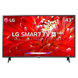 Imagem da oferta Smart TV 43´ Full HD LG Conversor Digital 3 HDMI 2 USB Wi-Fi Bluetooth HDR ThinQ AI - 43LM6300PSB