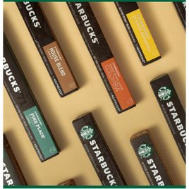 Imagem da oferta Kit Boas-Vindas Starbucks By Nespresso - 60 Cápsulas