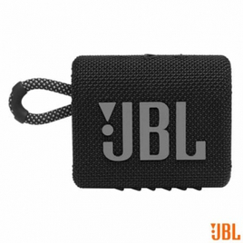 Caixa de som Portátil JBL GO3 BLK com Bluetooth Preto - JBLGO3BLK