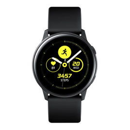Imagem da oferta Smartwatch Samsung Galaxy Watch Active 40mm Preto com Tela Super Amoled de 1.1"