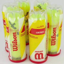 Kit 6 Packs de Bolas Tênis Wilson Championship - 18 Unidades