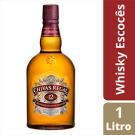 Imagem da oferta Whisky Escocês Chivas Regal 12 anos - 1L