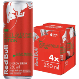 Imagem da oferta Pack de 4 Latas Red Bull Energético Melancia 250 ml