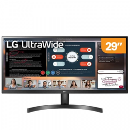 Imagem da oferta Monitor Ultrawide LG 29 Full hd ips led 75Hz 2x hdmi HDR10 vesa FreeSync 29WL500 Preto