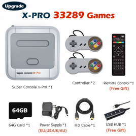 Imagem da oferta Super Console X Pro 33289 Retrô Games + 2 Controles