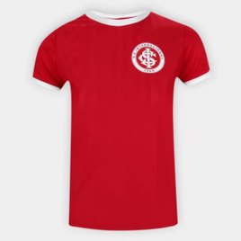 Imagem da oferta Camisa Retrô Internacional Edição Limitada Feminina - Vermelho+Branco