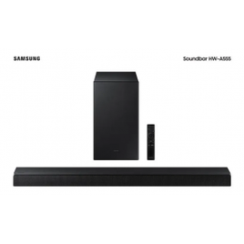 Imagem da oferta Soundbar Samsung Hw-a555 Bluetooth Subwoofer Sem Fio - Preto