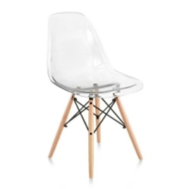 Imagem da oferta Cadeira Charles Eames Wood Base Madeira - Design