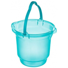 Imagem da oferta Balde Sanremo Azul Turquesa Plástico