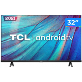 Imagem da oferta Smart TV 32” HD LED TCL S615 VA 60Hz - Android Wi-Fi e Bluetooth Google Assistente 2 HDMI