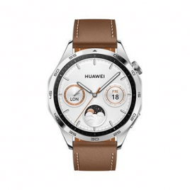 Imagem da oferta Smartwatch Huawei Watch Gt 4 46mm Design Geométrico - Marron