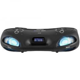 Imagem da oferta Som Portátil Philco Boombox Pbo140bt com 25 Wrms Bluetooth e Iluminação - Bivolt