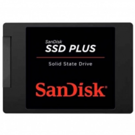 Imagem da oferta SSD Sandisk Plus 240GB Sata III Leitura 530MBs e Gravação 440MBs SDSSDA-240G-G26