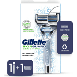 Imagem da oferta Aparelho De Barbear Gillette Skinguard Sensitive Com 1 Unidade
