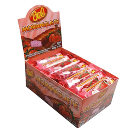 Imagem da oferta Chocolate Bel Recheado Moranguete - 36 Unidades
