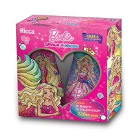 Imagem da oferta Kit Ricca Barbie Reinos Mágicos Shampoo 250ml + Condicionador 250ml