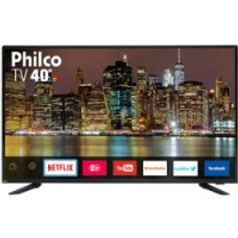 Imagem da oferta Smart TV LED 40” Philco PTV40E60SN Full HD Conversor Digital Wi-Fi 2 USB 2 HDMI Netflix