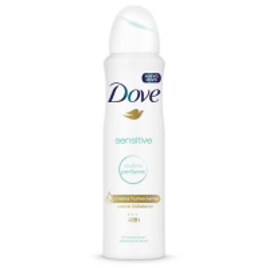 Imagem da oferta 3 Desodorante Aerosol Dove Sensitive Sem Perfume 150ml
