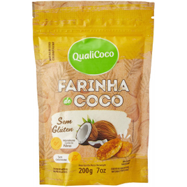 Imagem da oferta Farinha de Coco 200g - Qualicoco